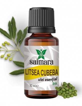 Ulei de Litsea Cubeba (May Chang), 10ml - Saimara